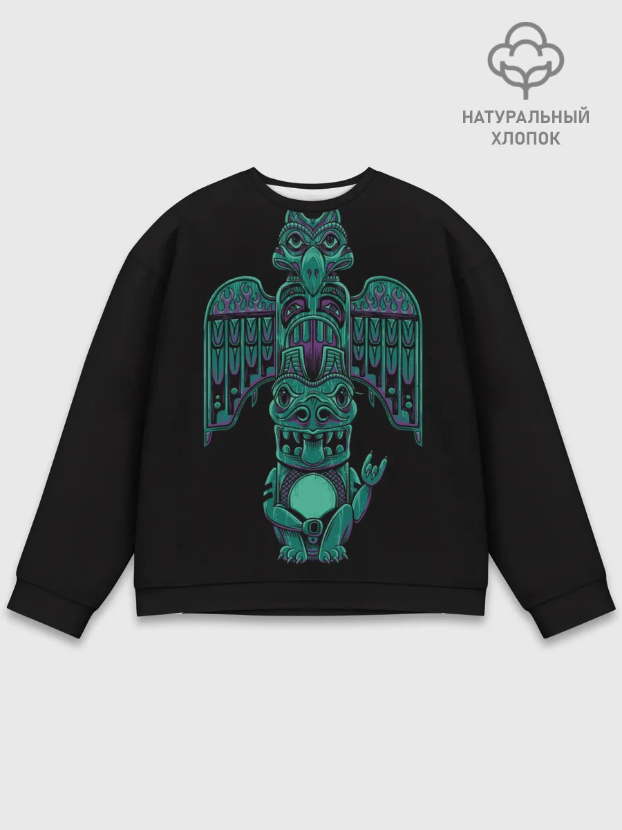 Мужской свитшот базовый / Тотем