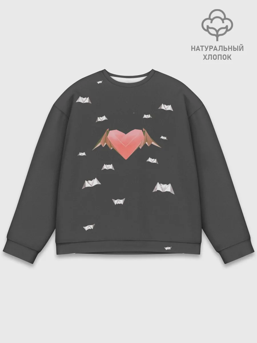 Мужской свитшот базовый / Лизер