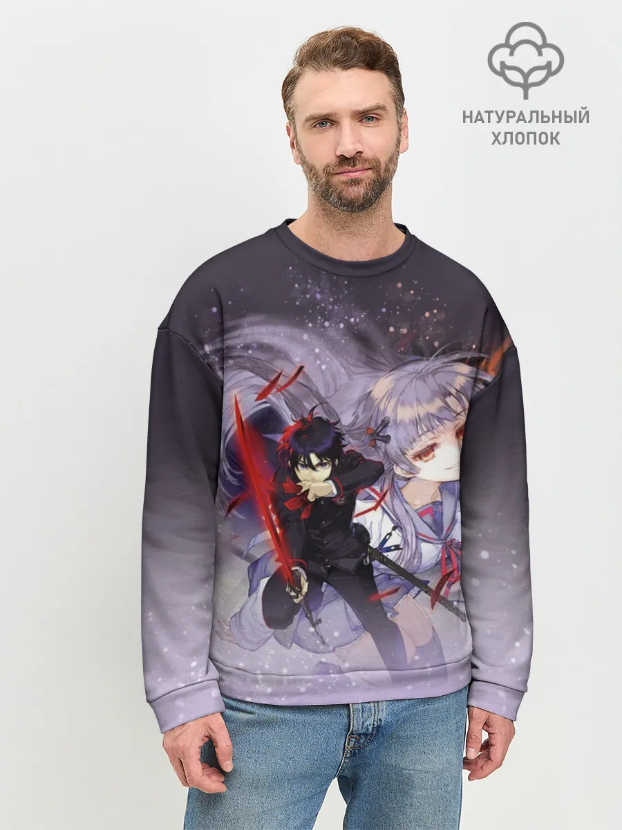 Мужской свитшот базовый / Seraph of the End