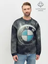 Мужской свитшот базовый / Логотип BMW