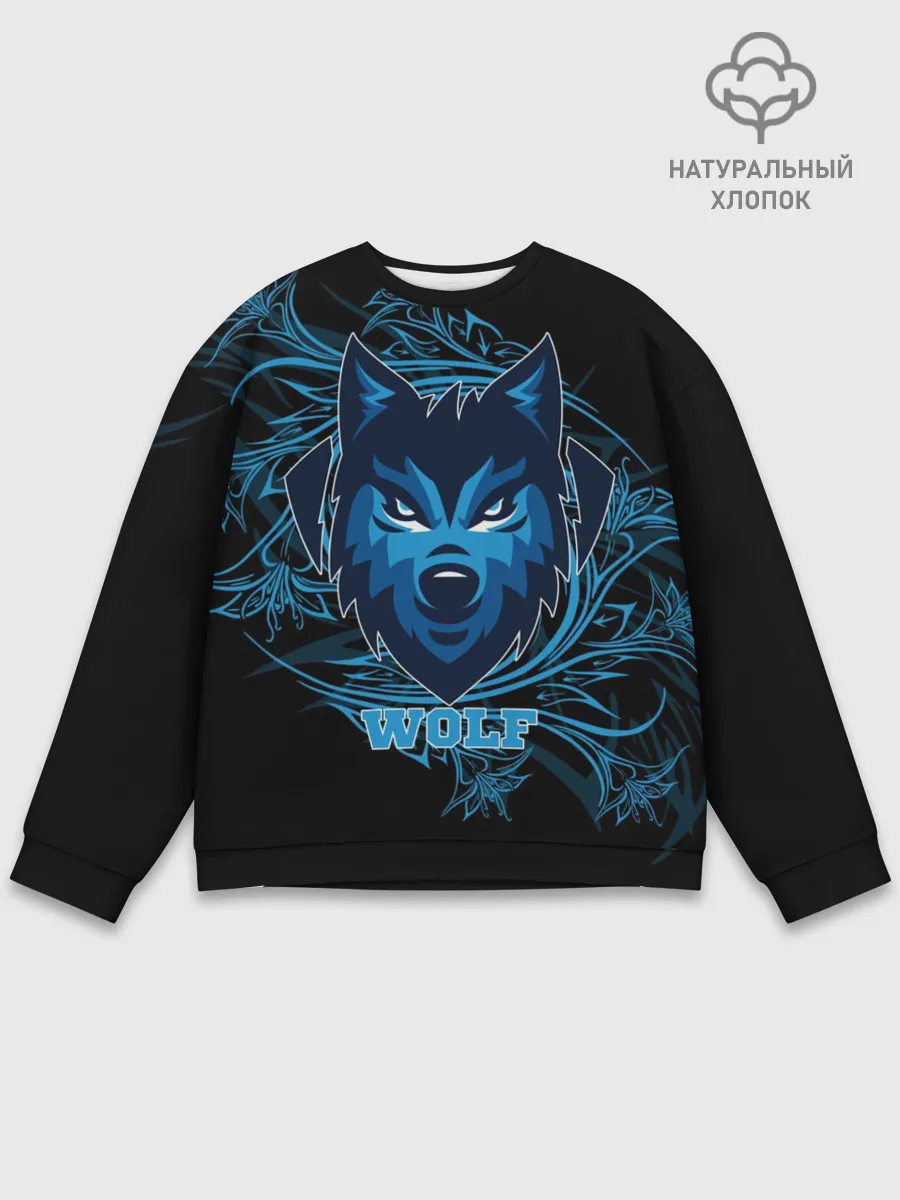 Мужской свитшот базовый / Wolf