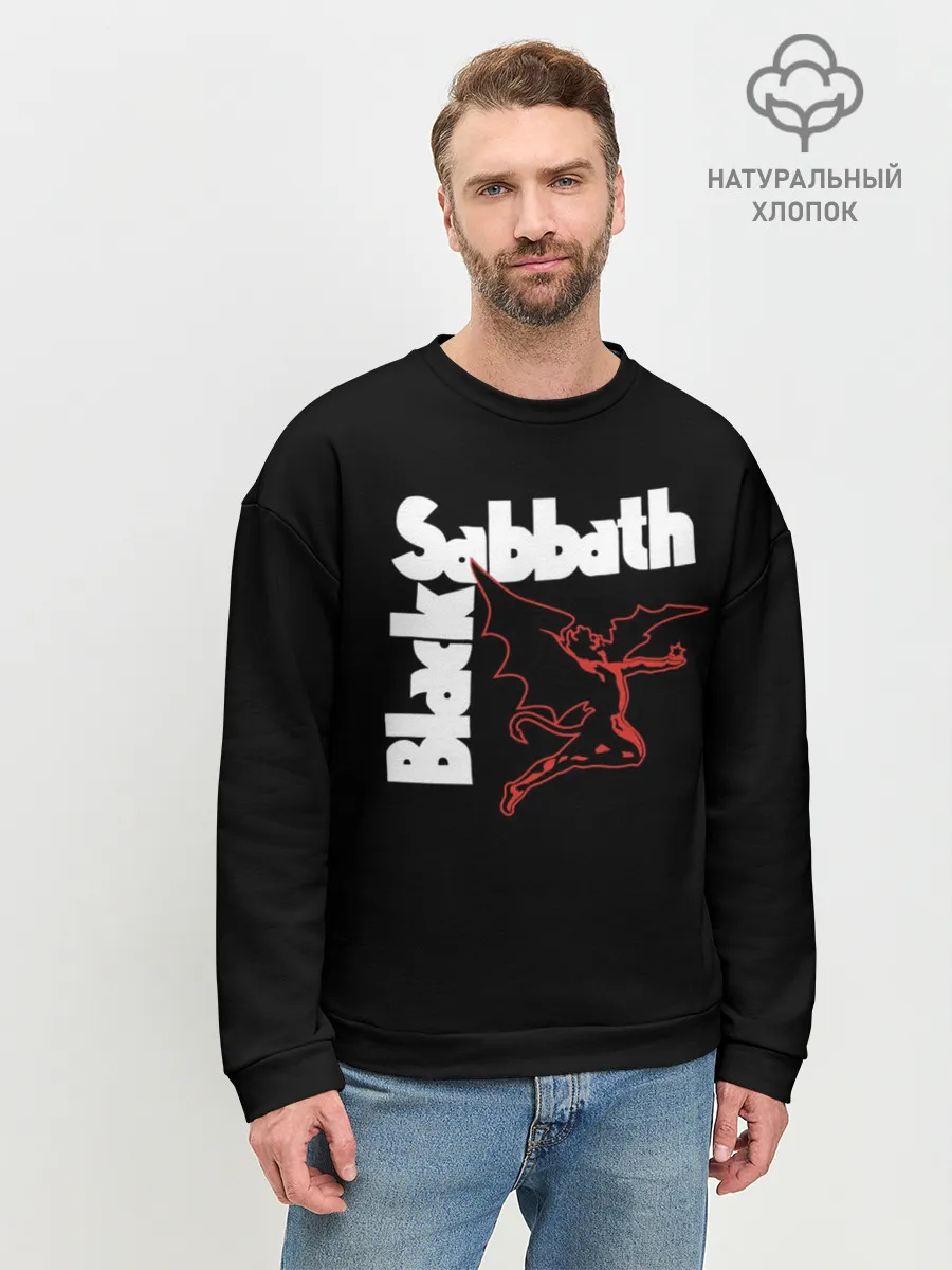 Мужской свитшот базовый / BLACK SABBATH.