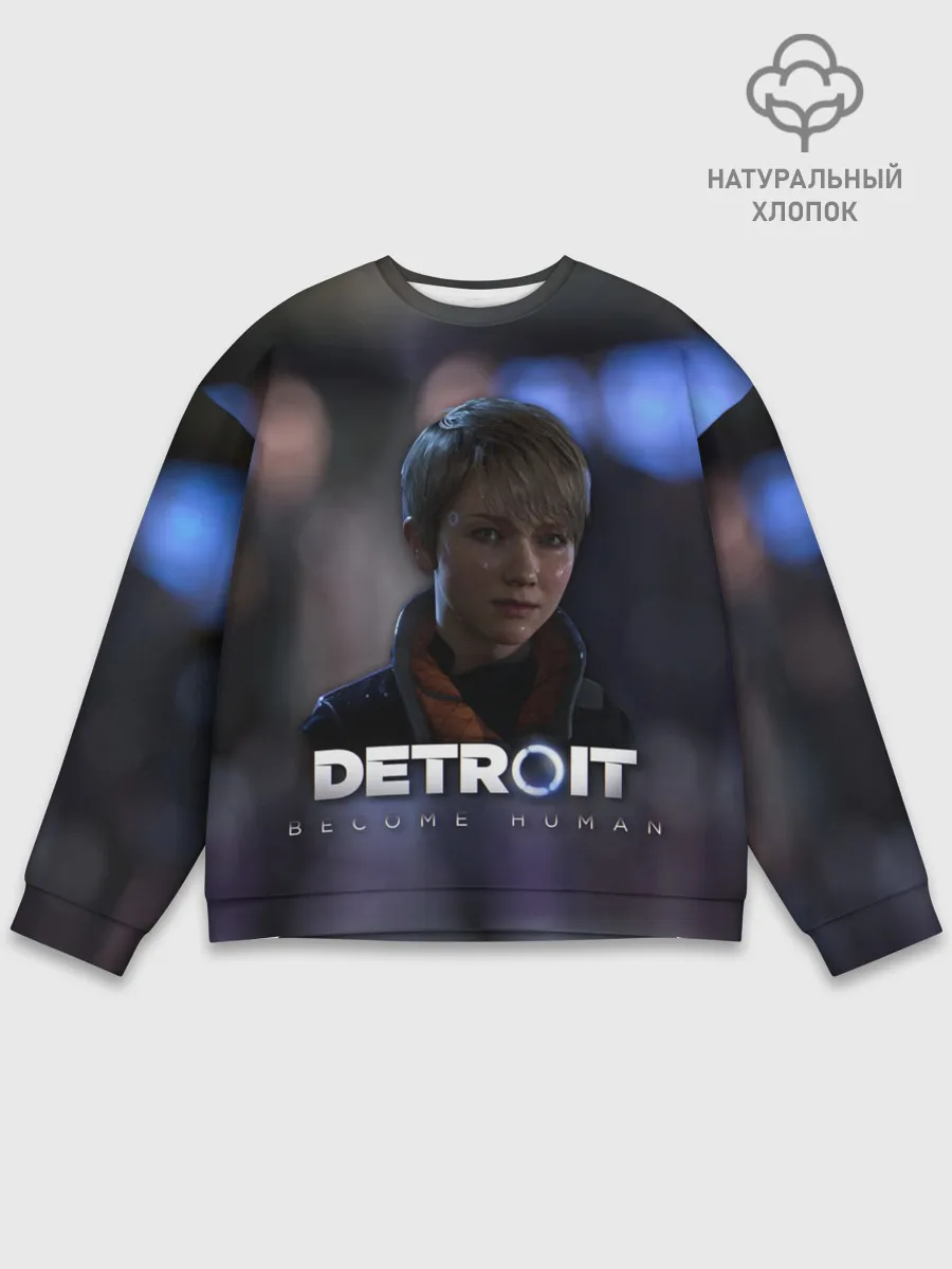 Мужской свитшот базовый / Detroit: Become Human - Kara