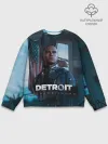 Мужской свитшот базовый / Detroit: Become Human - Markus