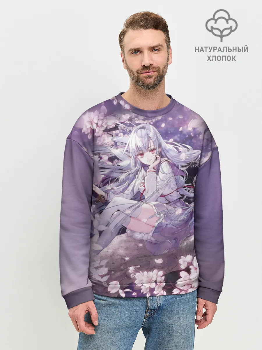 Мужской свитшот базовый / Mahiru Hiragi