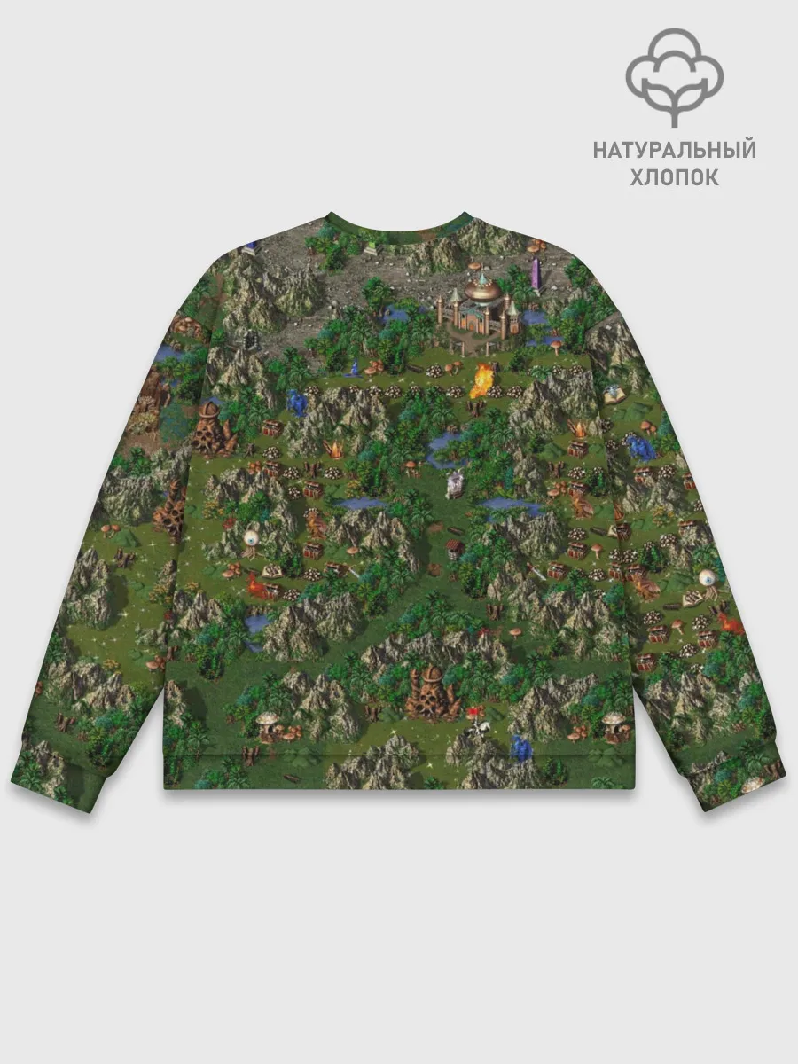 Мужской свитшот базовый / heroes of might and magic