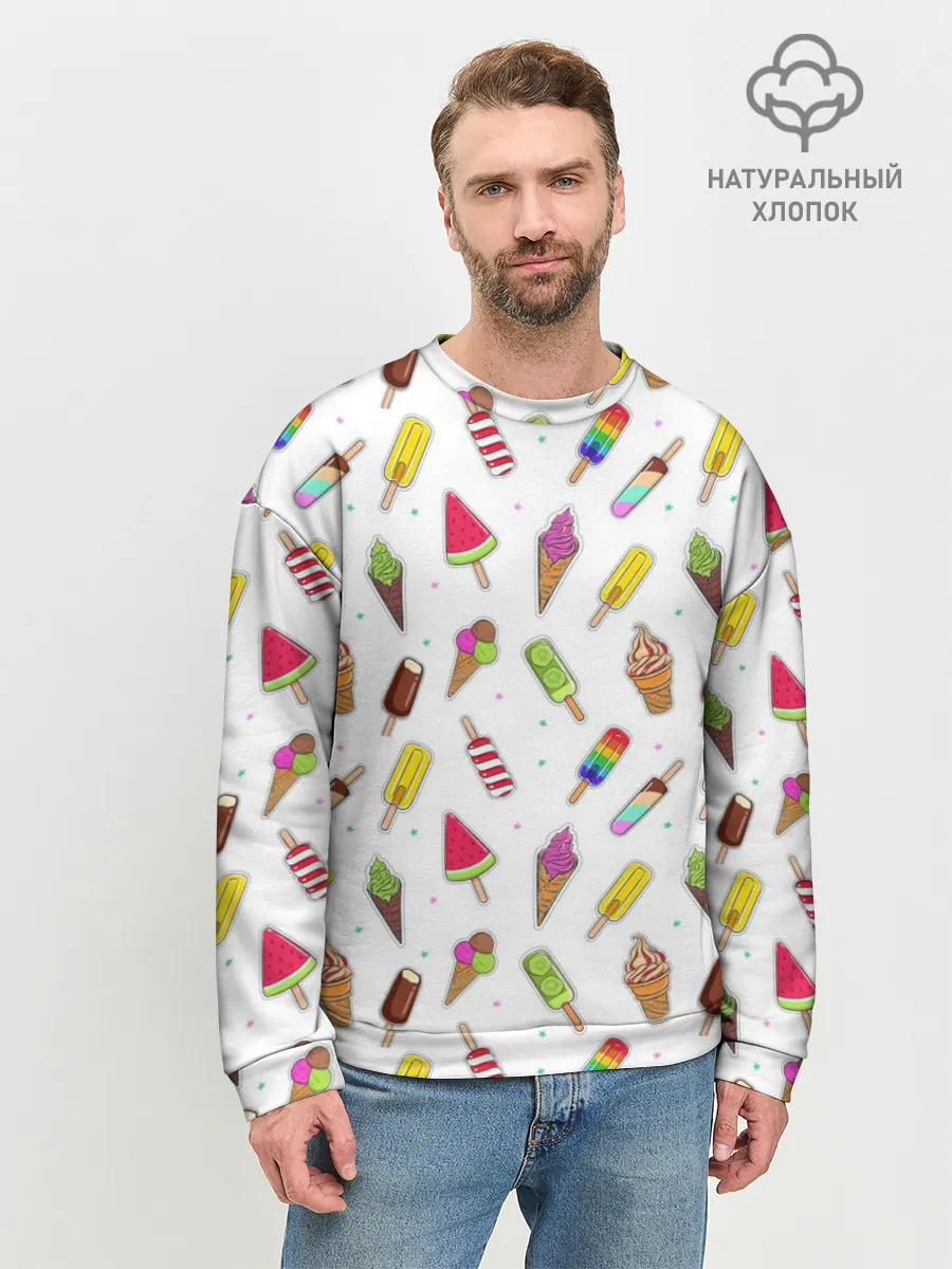 Мужской свитшот базовый / Летний MIX