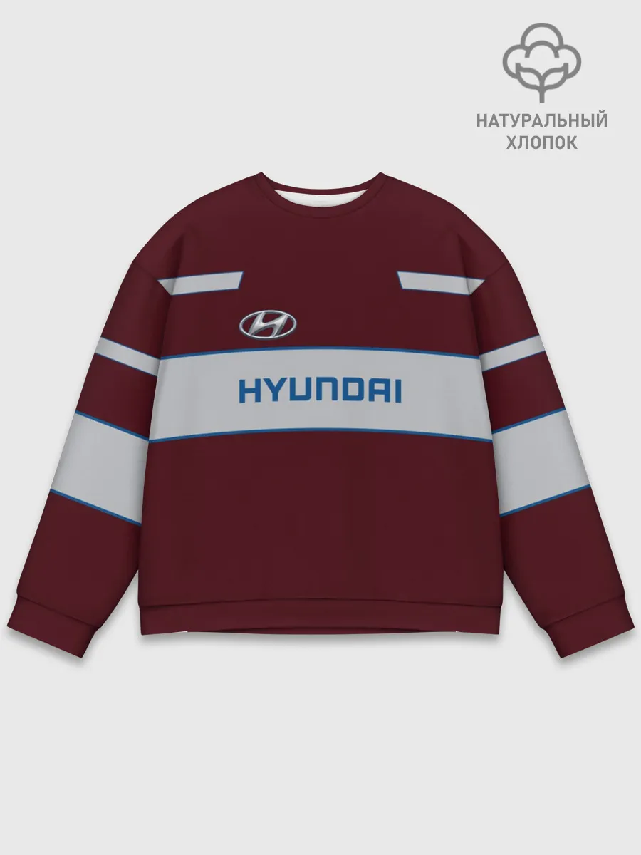 Мужской свитшот базовый / Hyundai