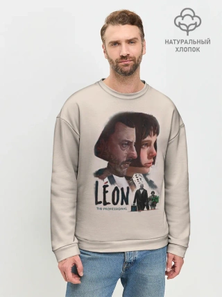 Мужской свитшот базовый / Леон