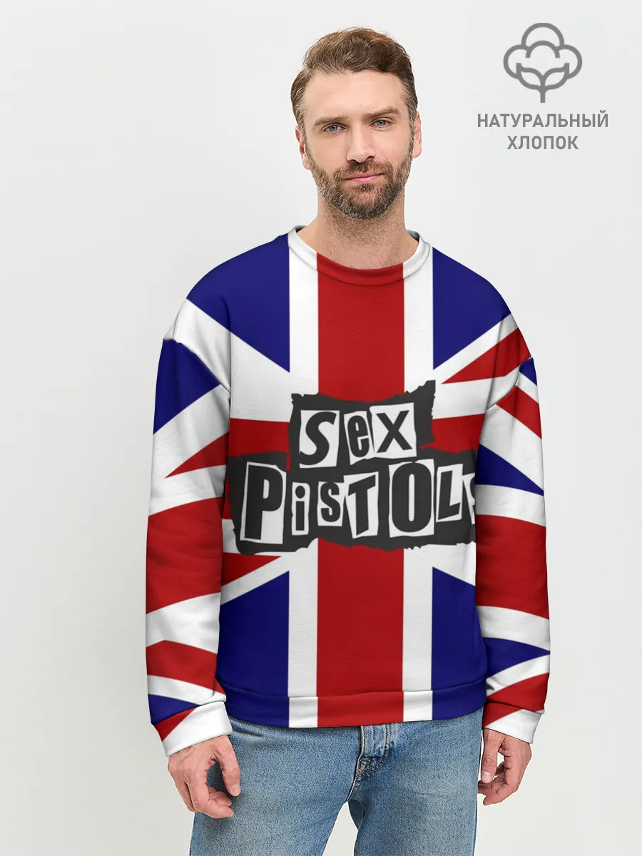 Мужской свитшот базовый / Sex Pistols
