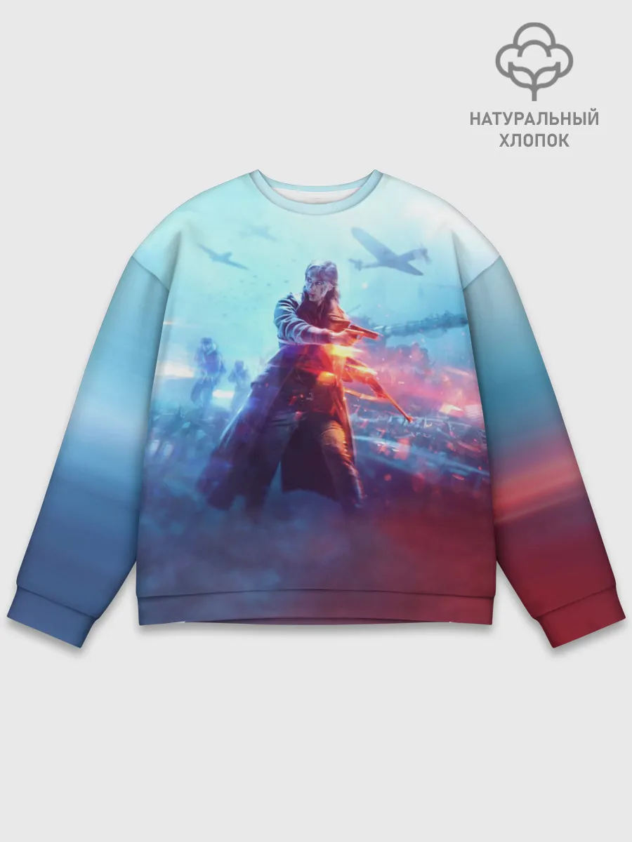 Мужской свитшот базовый / Battlefield 5