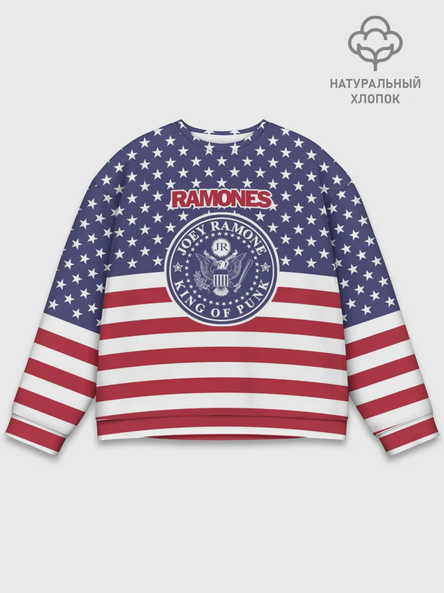 Мужской свитшот базовый / Ramones