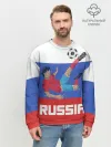 Мужской свитшот базовый / Футбол Россия