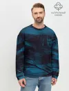 Мужской свитшот базовый / Холодные краски