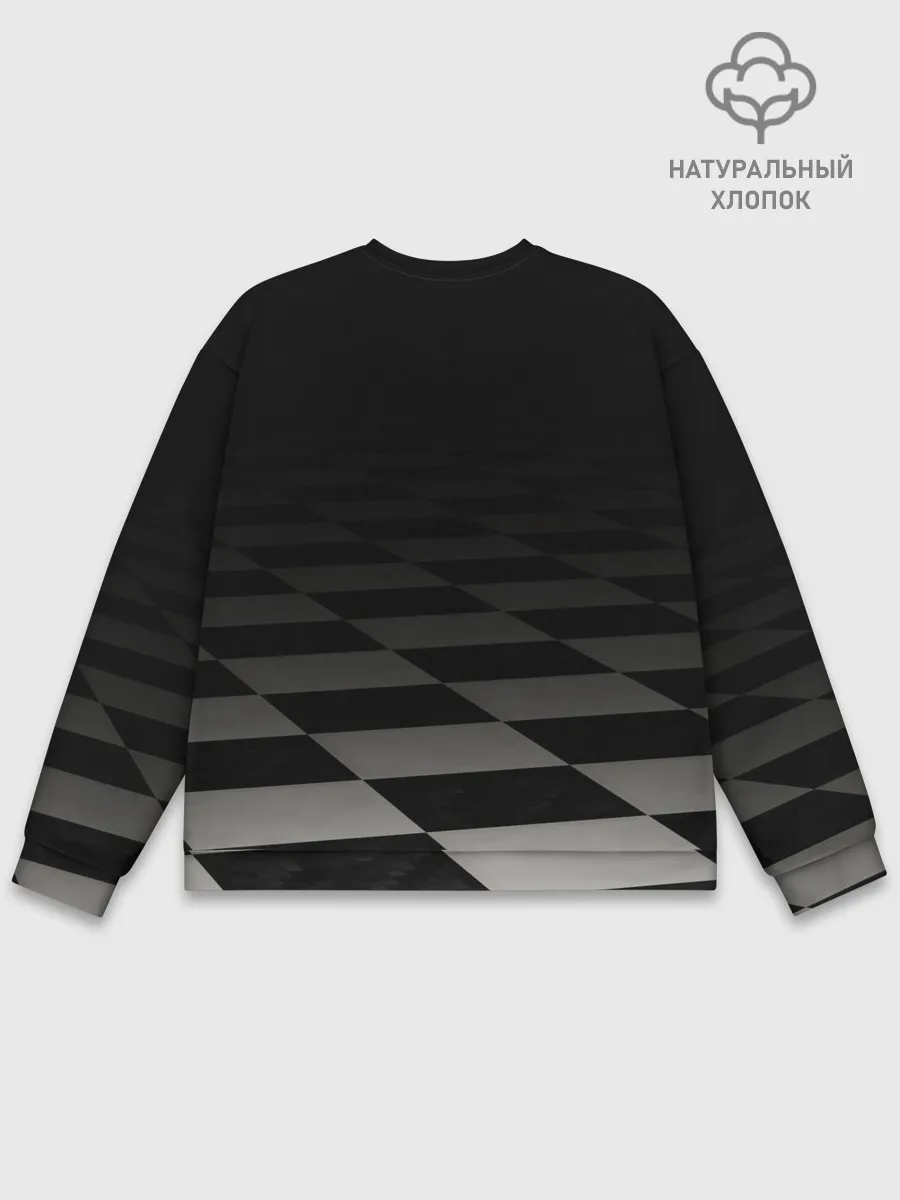 Мужской свитшот базовый / Фредди FNAF в майнкрафт.