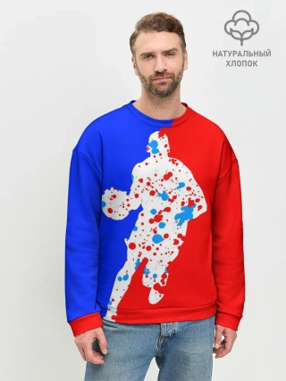 Мужской свитшот базовый / Форма баскетболиста