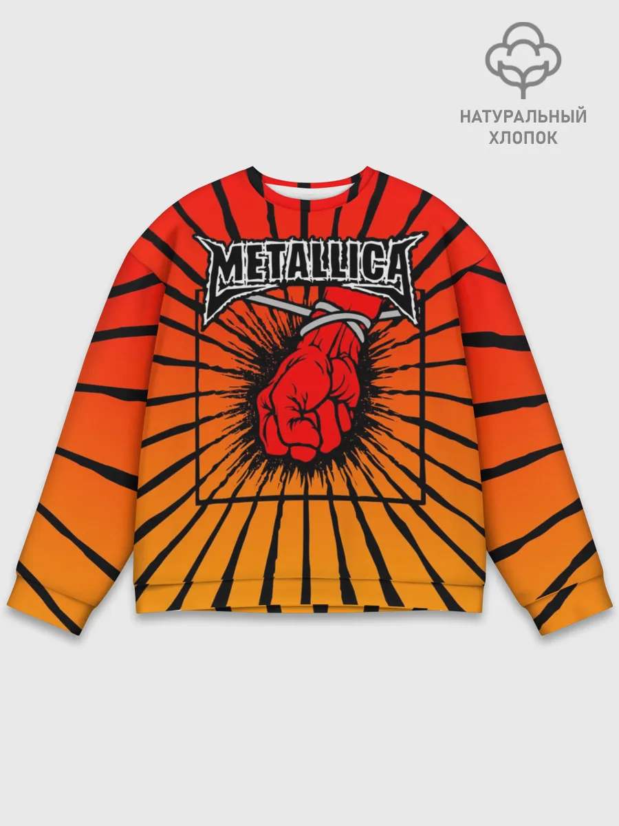 Мужской свитшот базовый / Metallica