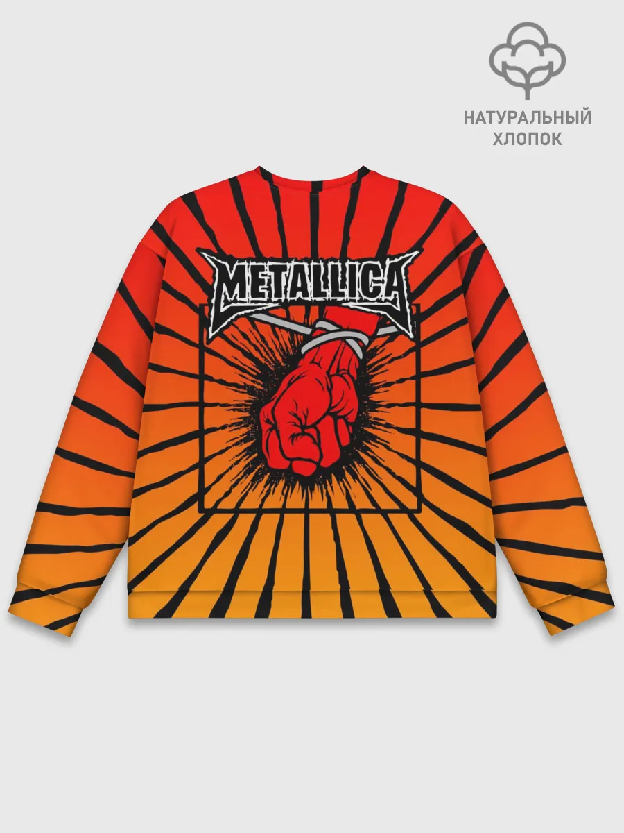 Мужской свитшот базовый / Metallica