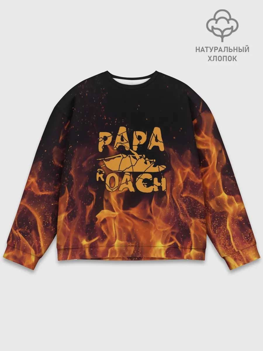 Мужской свитшот базовый / Papa Roach