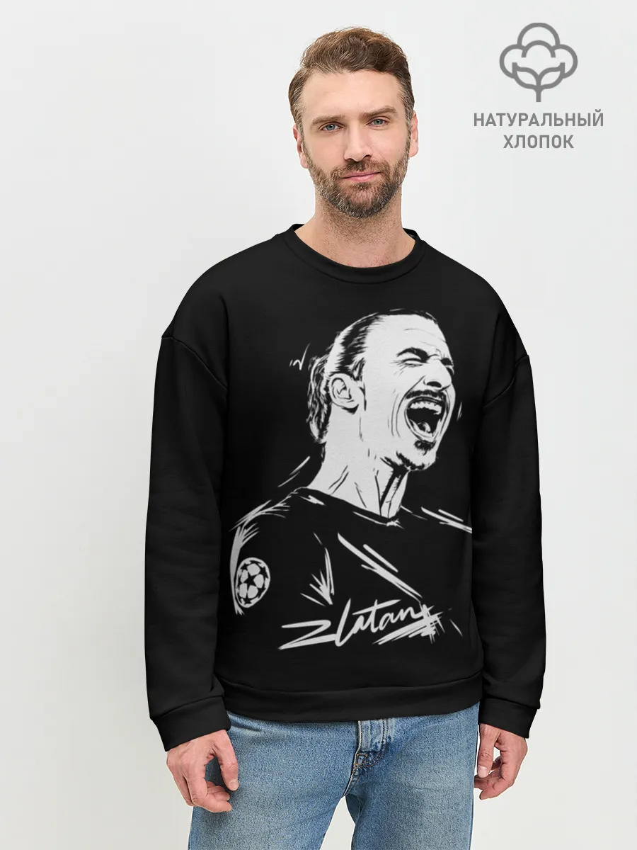 Мужской свитшот базовый / Zlatan Ibrahimovic