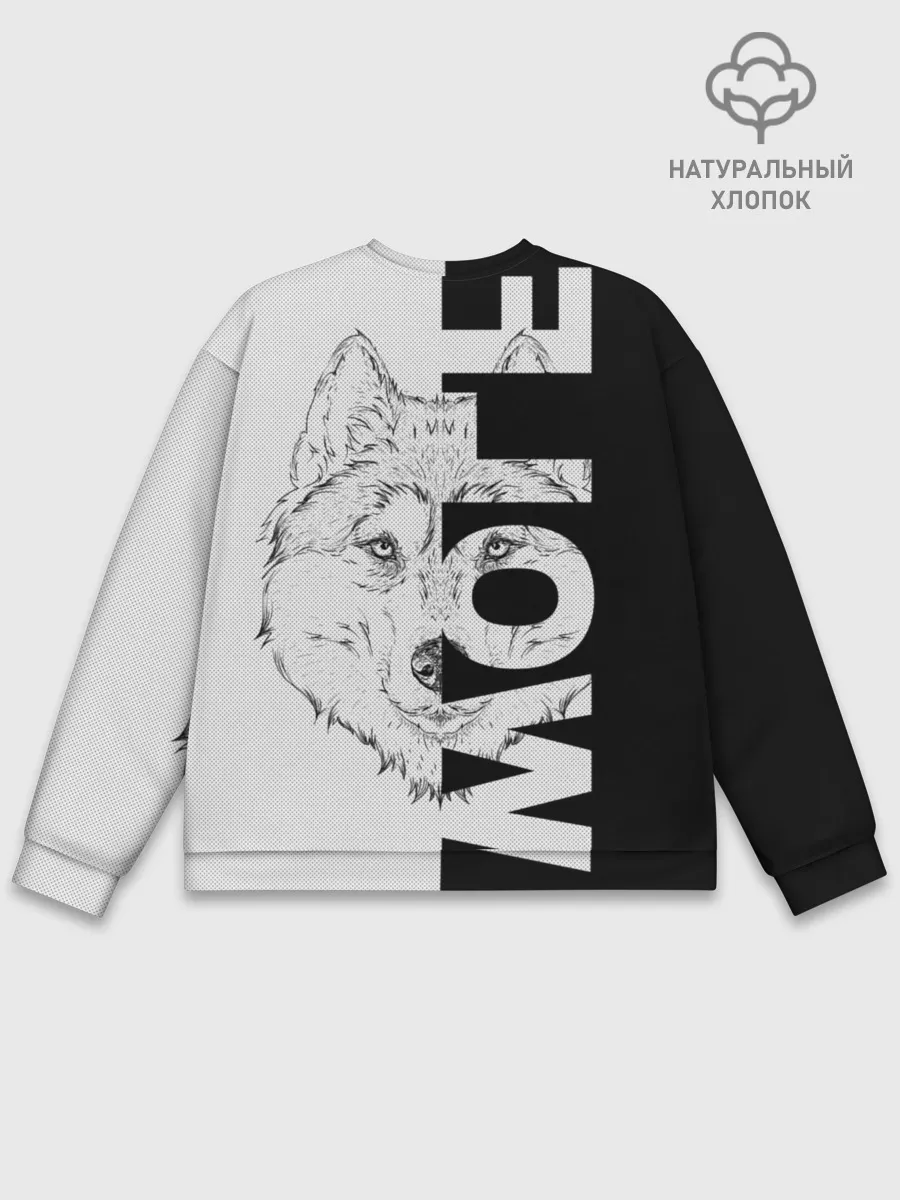 Мужской свитшот базовый / Wolf