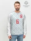 Мужской свитшот базовый / Iniesta away WC 2018