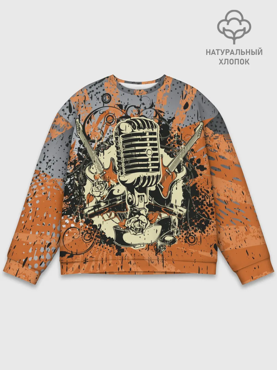 Мужской свитшот базовый / Microphone