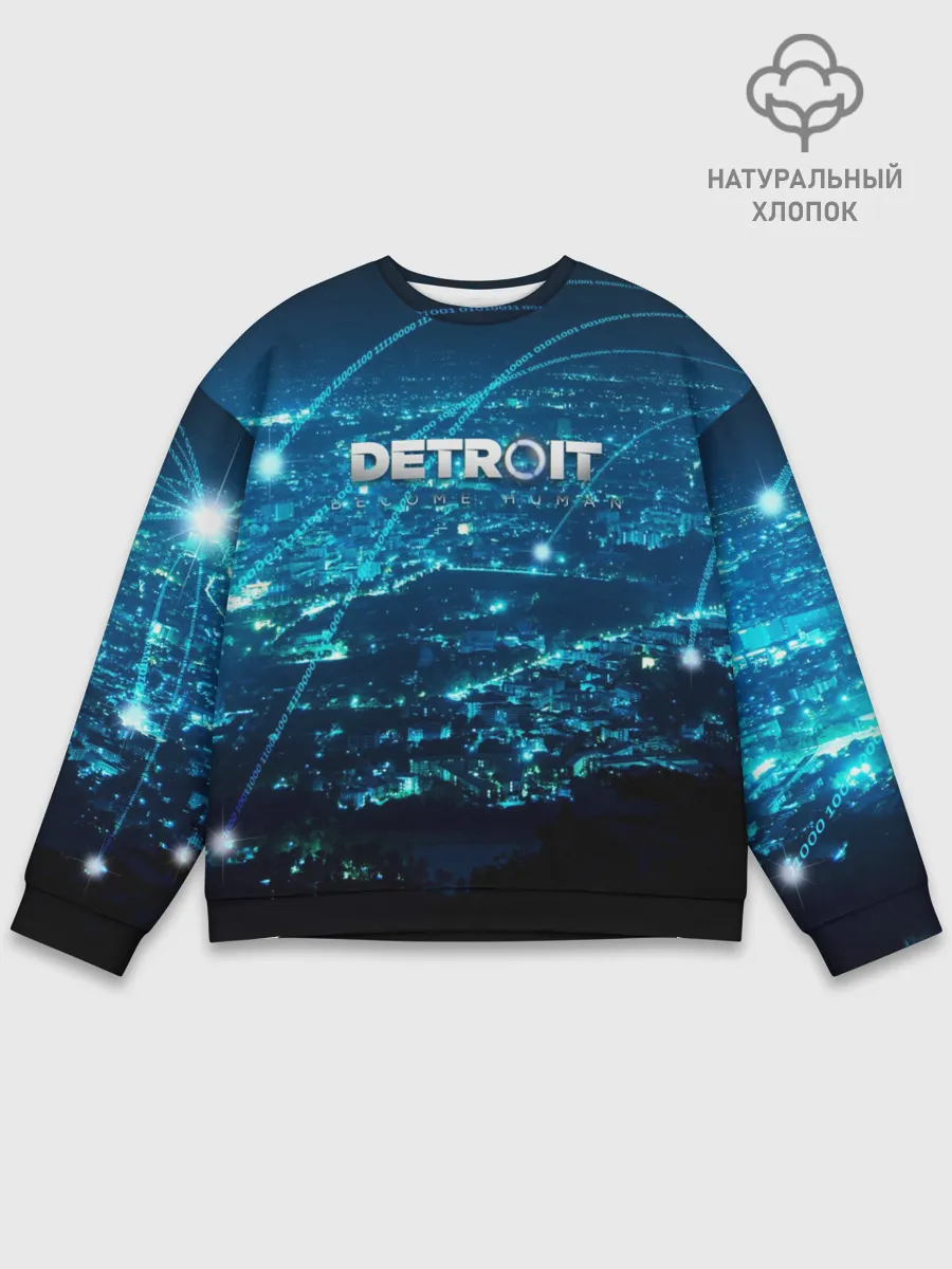 Мужской свитшот базовый / Detroit:become human