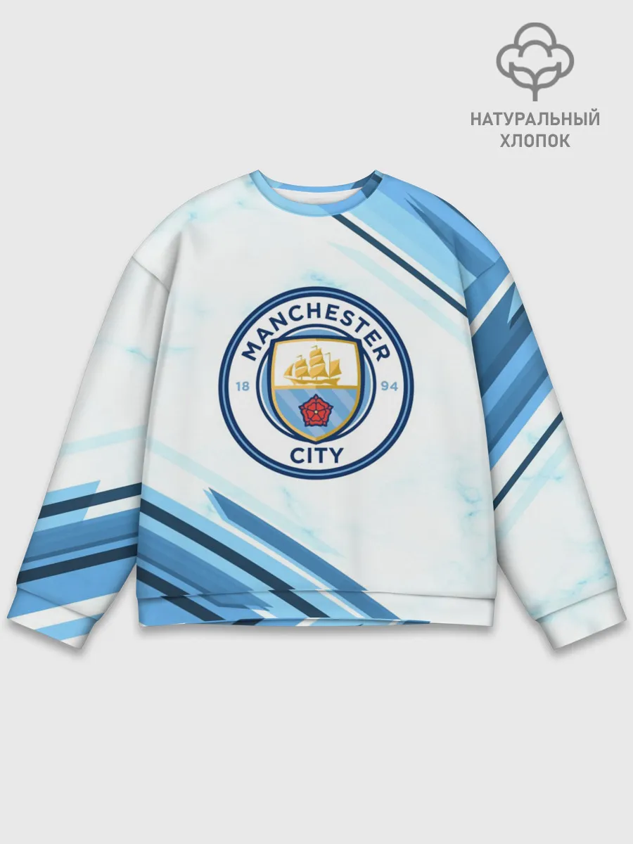 Мужской свитшот базовый / Manchester city