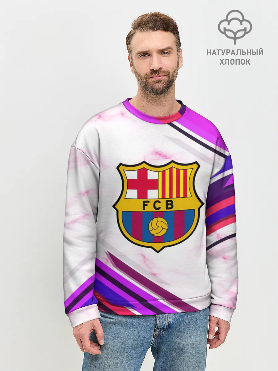 Мужской свитшот базовый / Barcelona