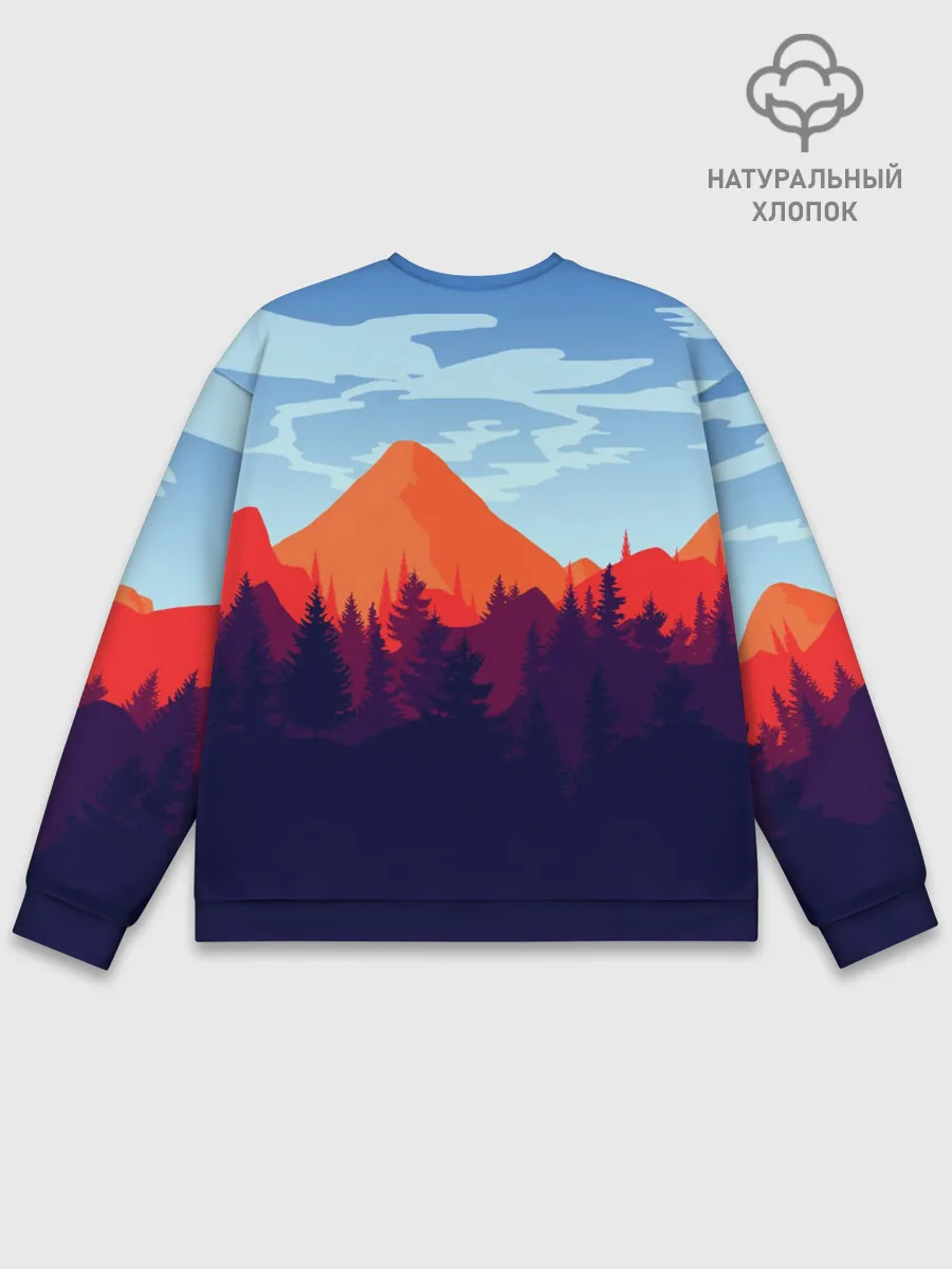 Мужской свитшот базовый / Firewatch collection