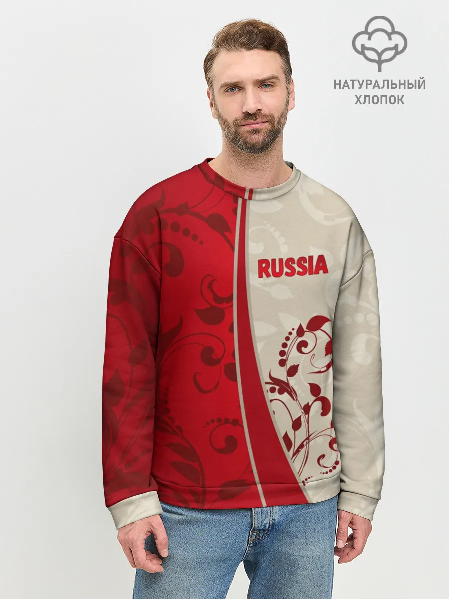 Мужской свитшот базовый / Russia