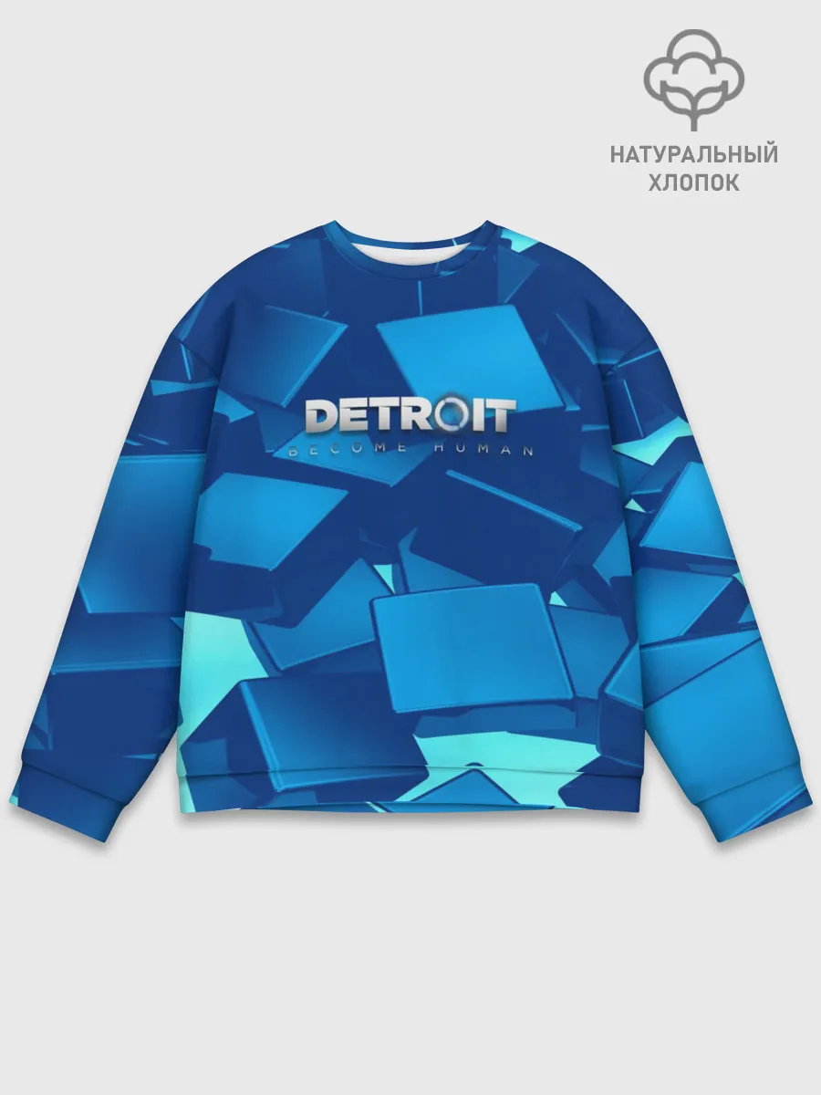 Мужской свитшот базовый / Detroit:become human