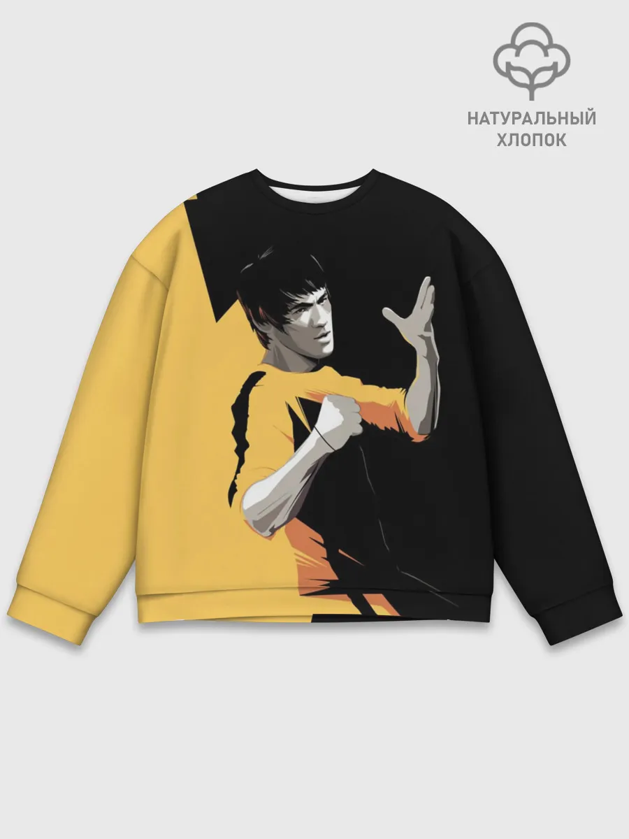 Мужской свитшот базовый / Bruce Lee