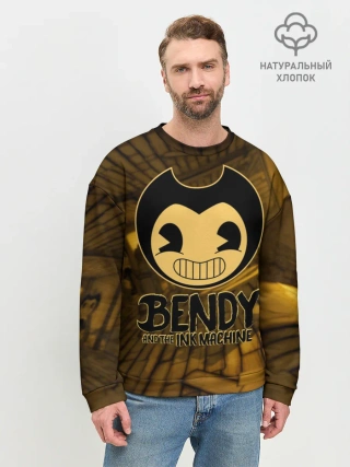 Мужской свитшот базовый / Bendy and the ink machine