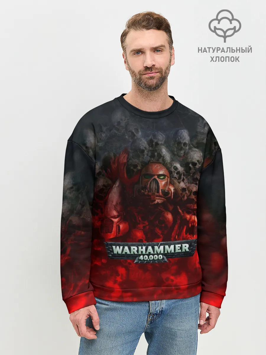 Мужской свитшот базовый / Warhammer 40000: Dawn Of War