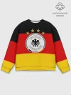 Мужской свитшот базовый / Сборная Германии флаг