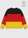 Мужской свитшот базовый / Сборная Германии флаг