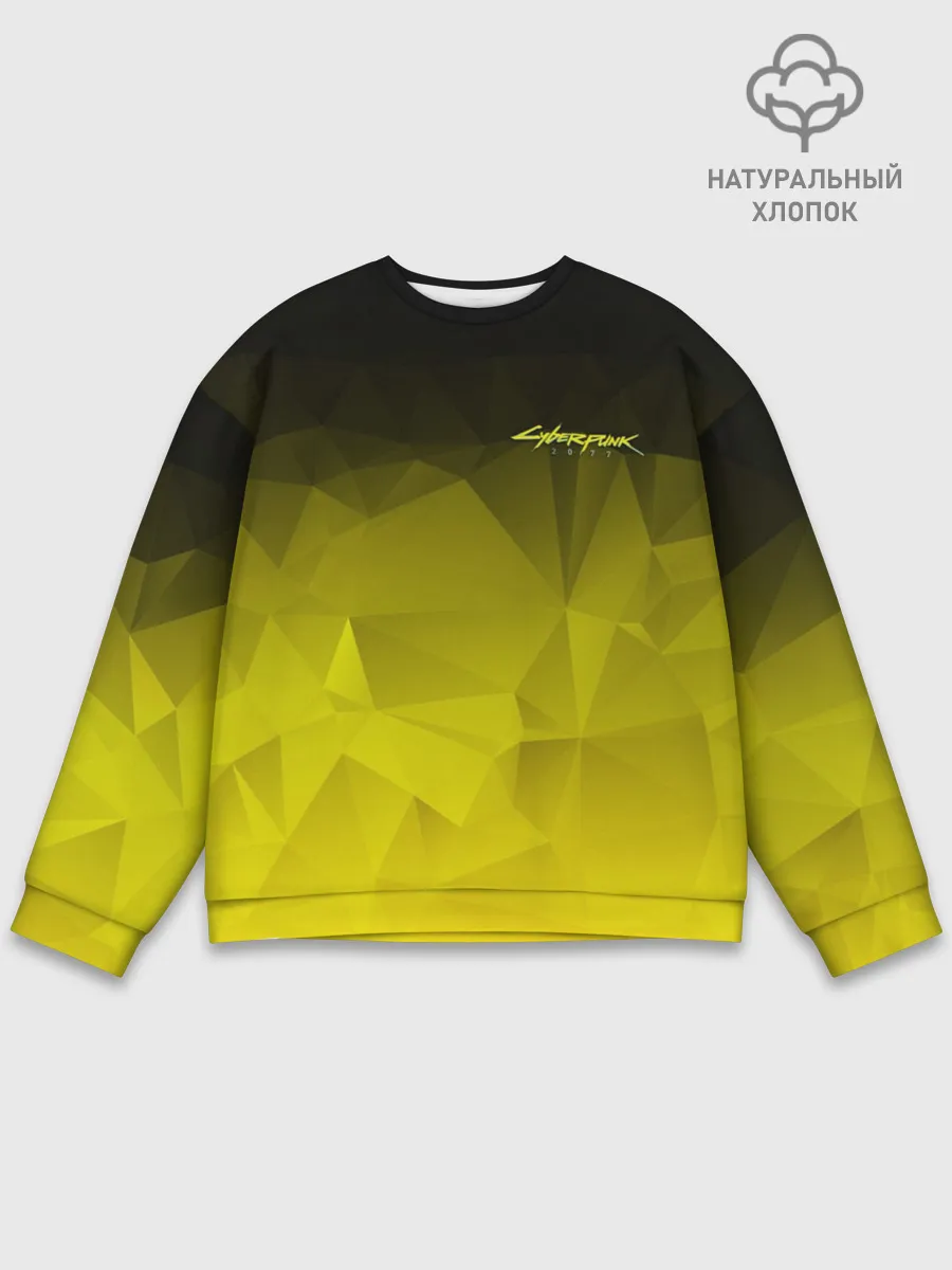 Мужской свитшот базовый / CYBERPUNK 2077 | КИБЕРПАНК 2077