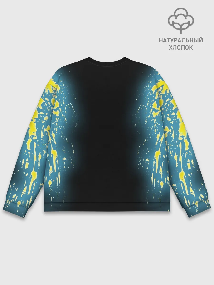 Мужской свитшот базовый / CYBERPUNK 2077 | КИБЕРПАНК 2077