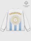 Мужской свитшот базовый / Сборная Аргентины