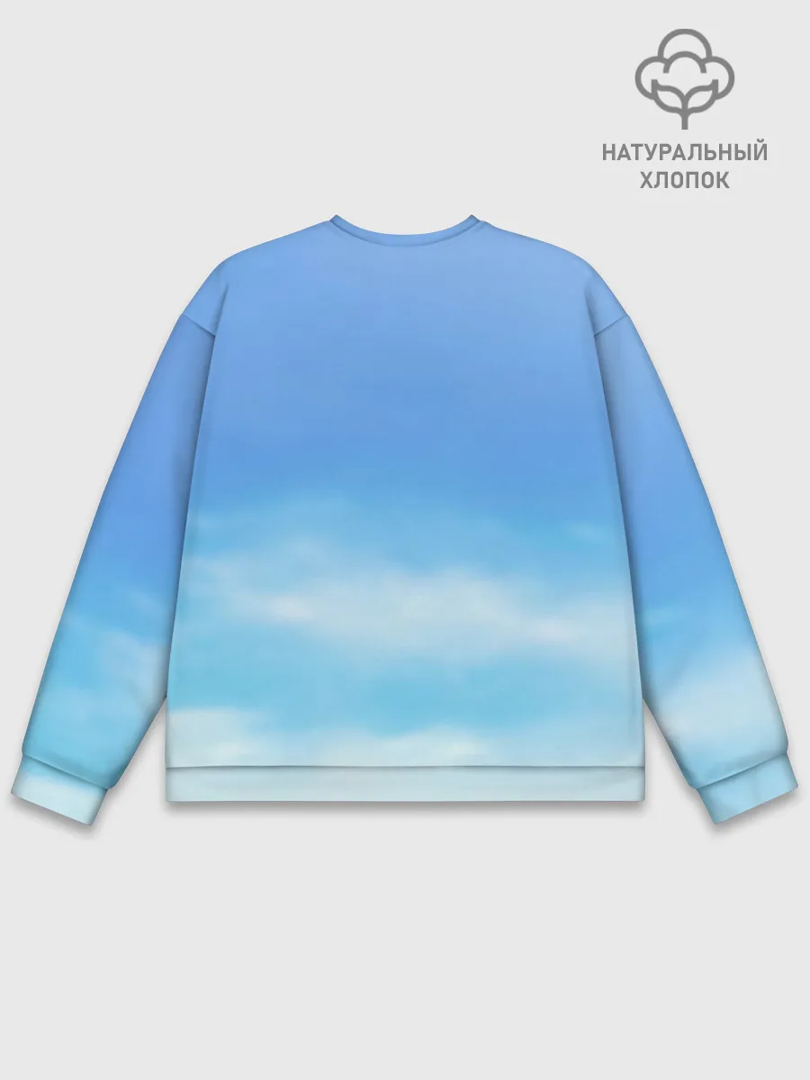 Мужской свитшот базовый / Violet Evergarden