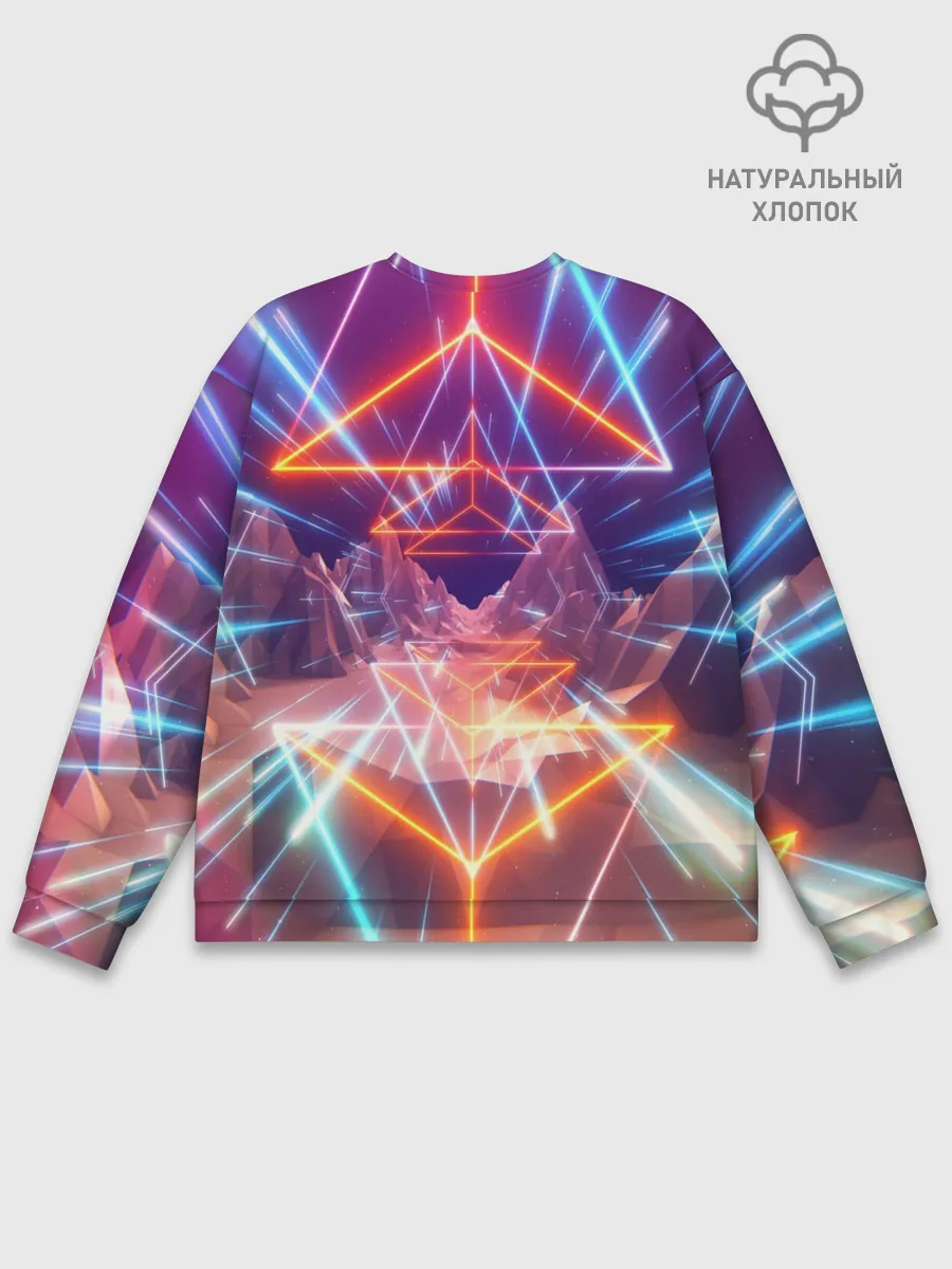 Мужской свитшот базовый / Cyber Punk 2077