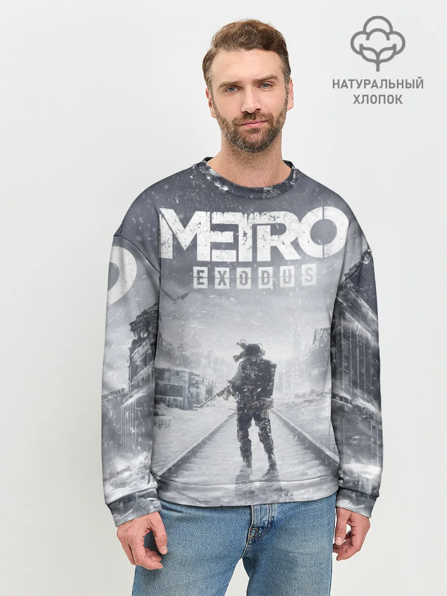 Мужской свитшот базовый / Metro Exodus: Артём