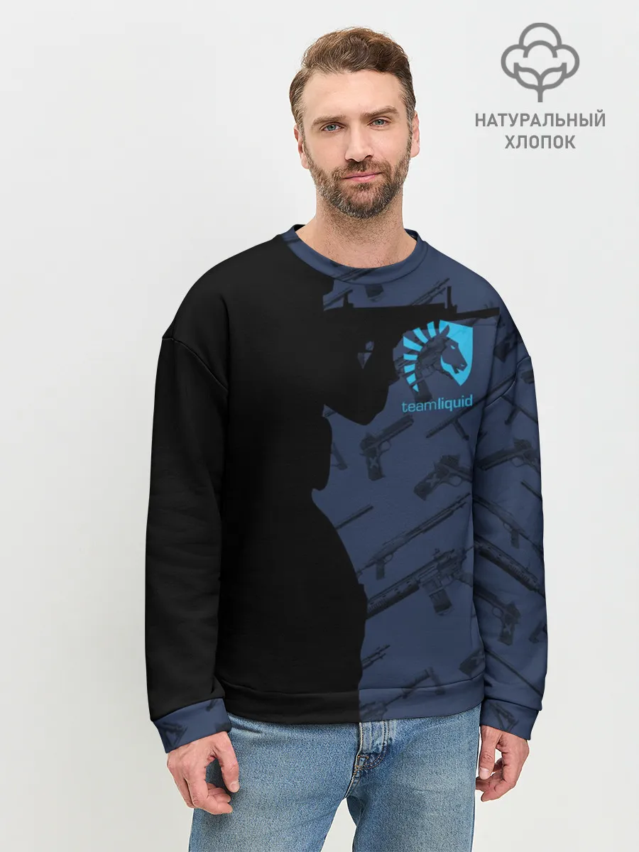 Мужской свитшот базовый / TEAM LIQUID E-SPORT CS GO