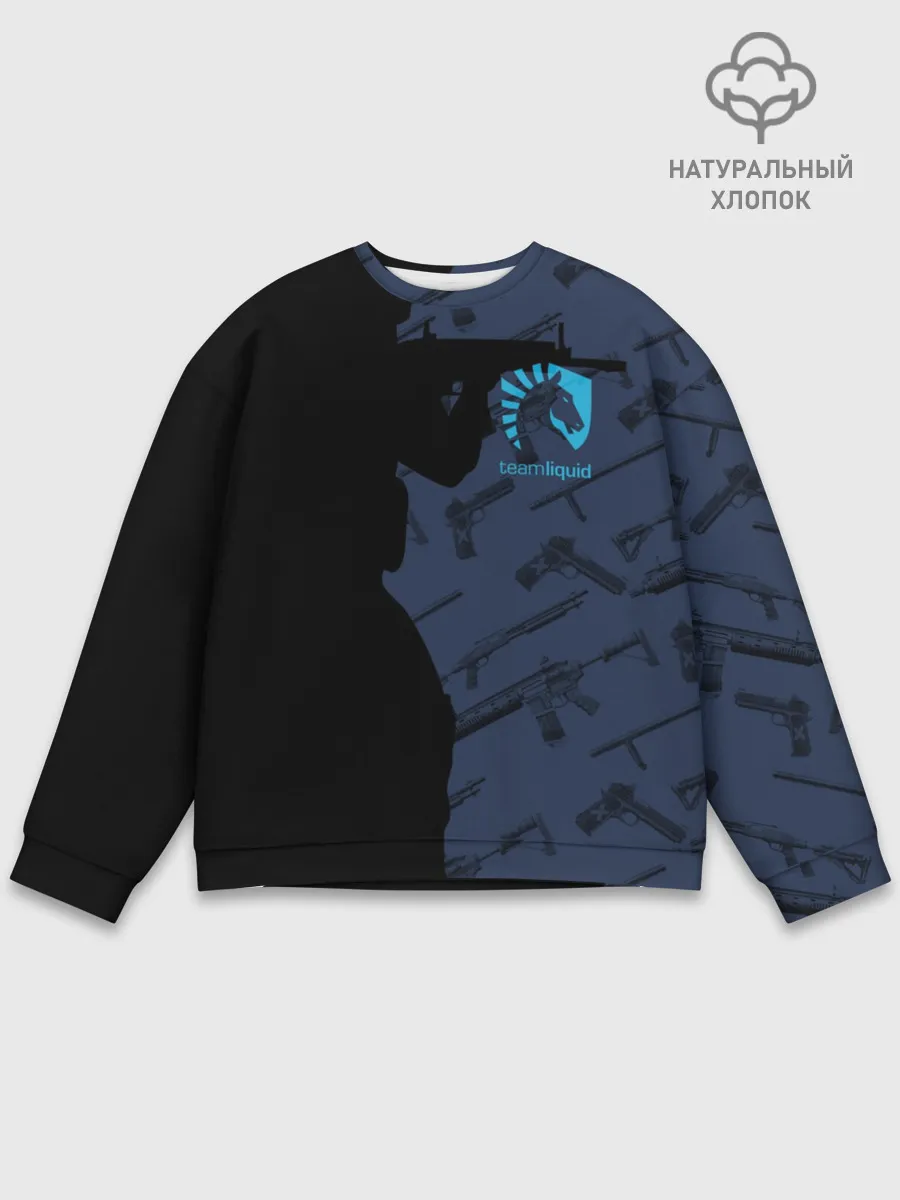 Мужской свитшот базовый / TEAM LIQUID E-SPORT CS GO