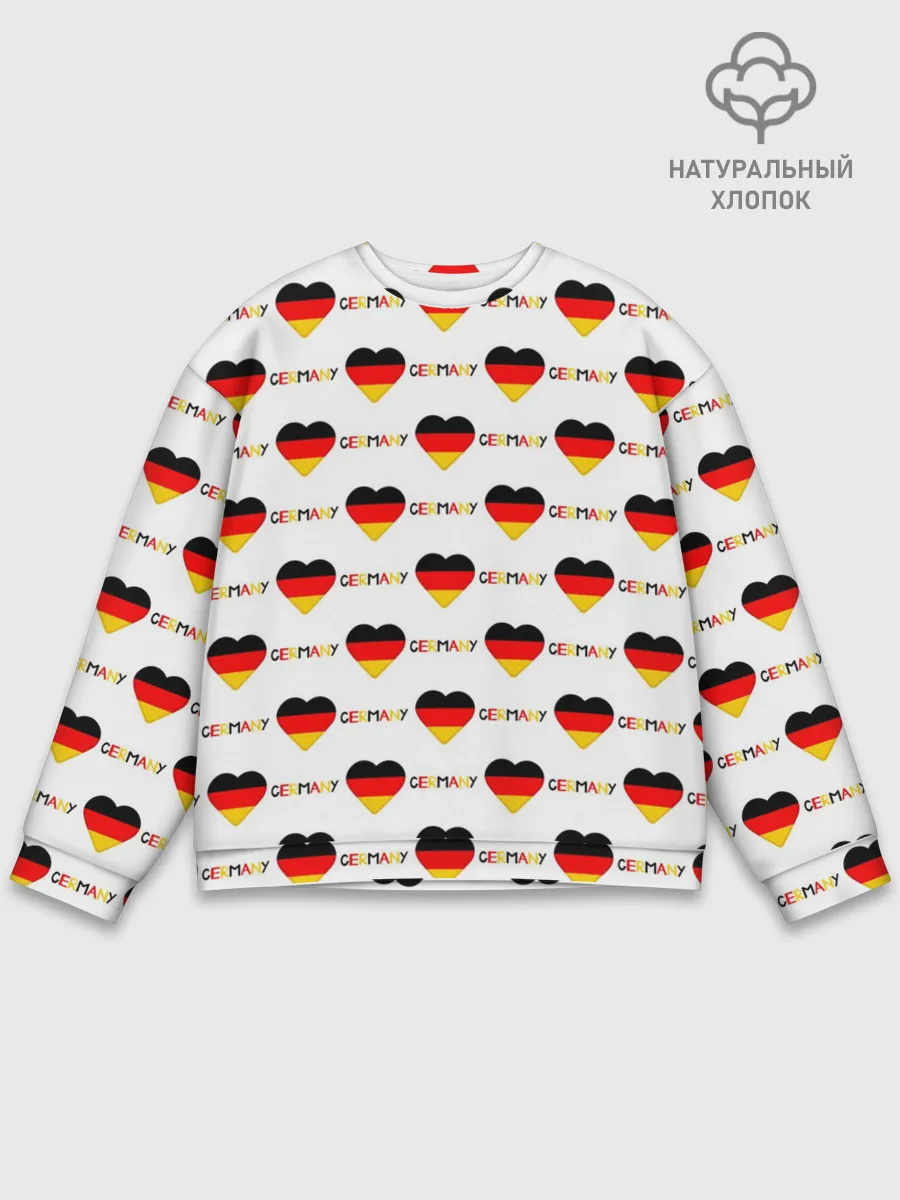 Мужской свитшот базовый / Love Germany