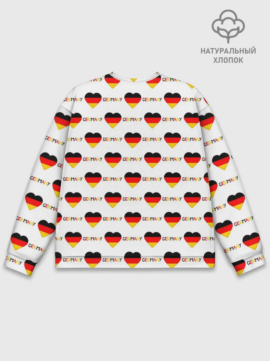 Мужской свитшот базовый / Love Germany