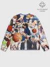 Мужской свитшот базовый / Kuroko no Basket паттерн