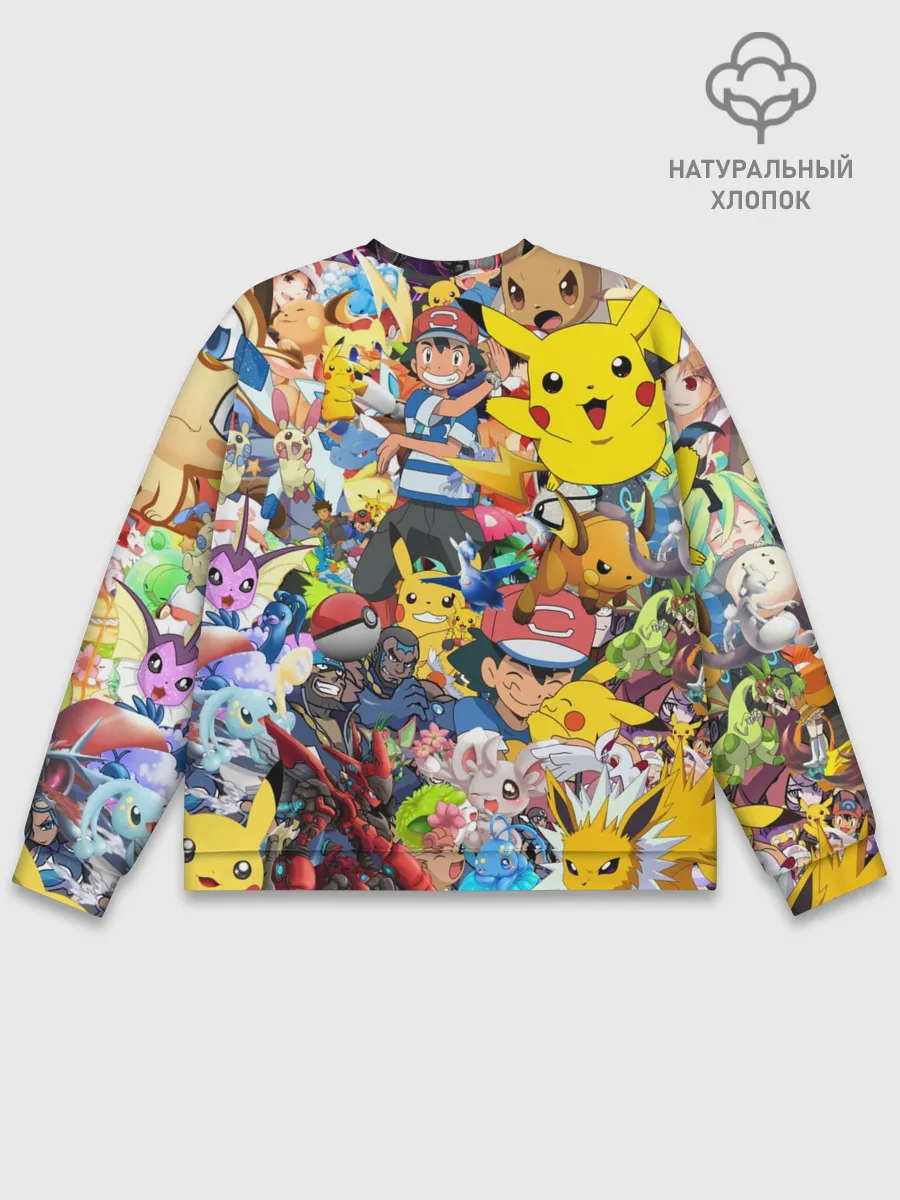 Мужской свитшот базовый / Pokemon